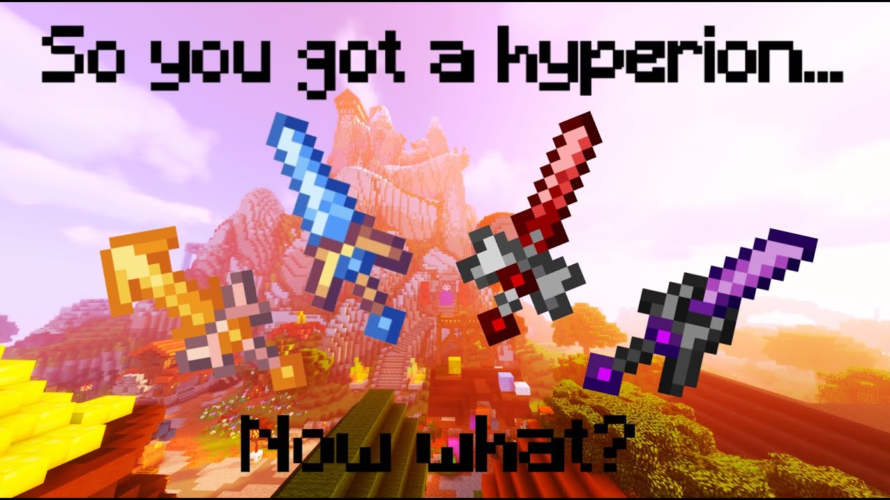 So you got a hyperion now what?