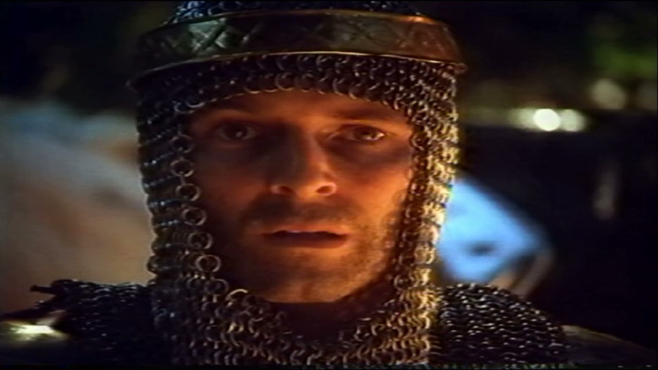 Legend of King Arthur   Returning Excalibur to Lady of the Lake   Carling Black Label