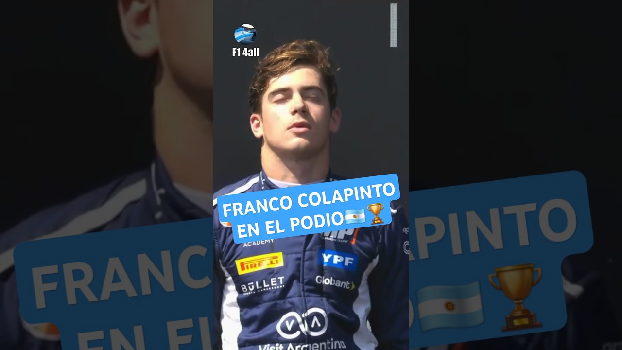 FRANCO HIMNO 🇦🇷&hearts;️ #franco #colapinto #francocolapinto #f1 #formula1 #alpine #formulaone #williams