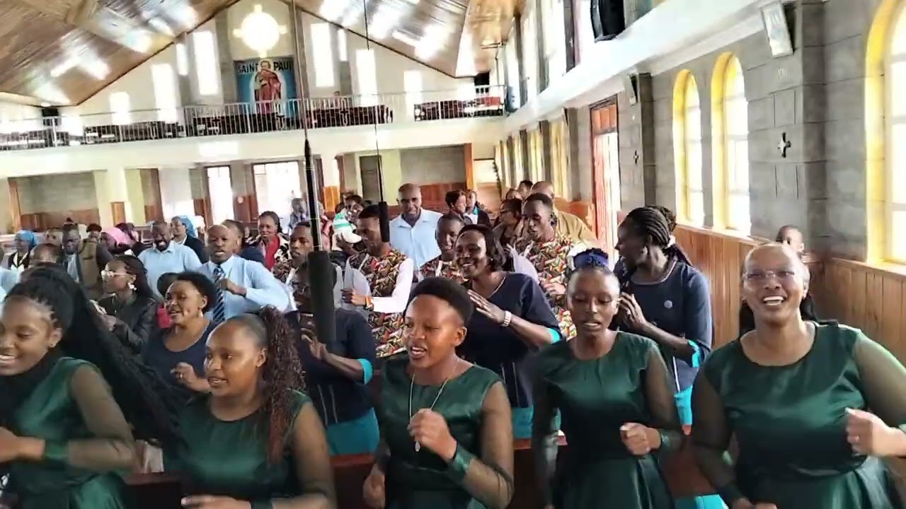 Baba Asante performed by St Perpetua and St. Theresa Equator parish during mass. 🔥🔥🔥