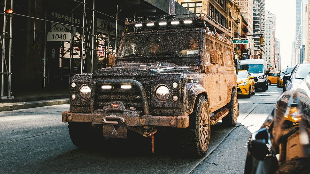 An Englishman in New York | The Stig gets our Defender LS 110 VERY dirty