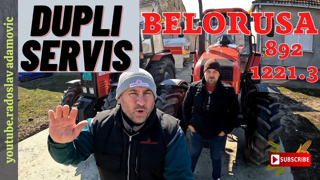 DUPLI SERVIS BELORUSA : 892&1221.3 ; DOUBLE SERVICE OF BELARUS: 892 & 1221.3