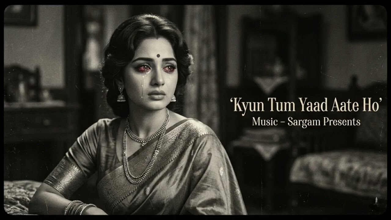 Kyu tum yaad aaye l classical 90's bollywood music l old is gold - sargam ll