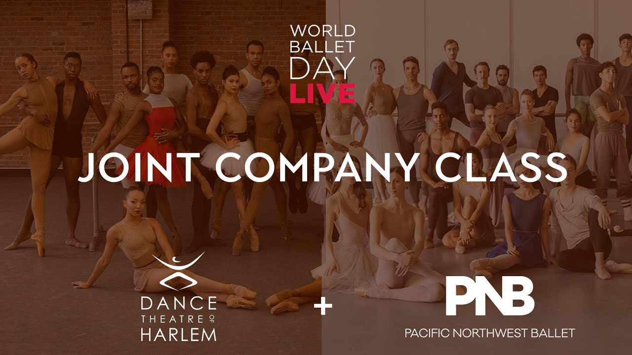 Joint Company Class with Pacific Northwest Ballet #WorldBalletDay