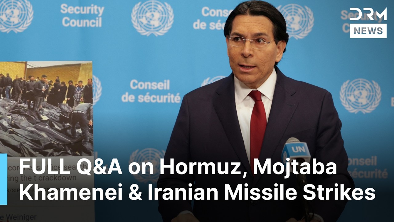 BREAKING NEWS: Israel on Strait of Hormuz, Mojtaba Khamenei, Iranian Missile Strikes, More | AH1N