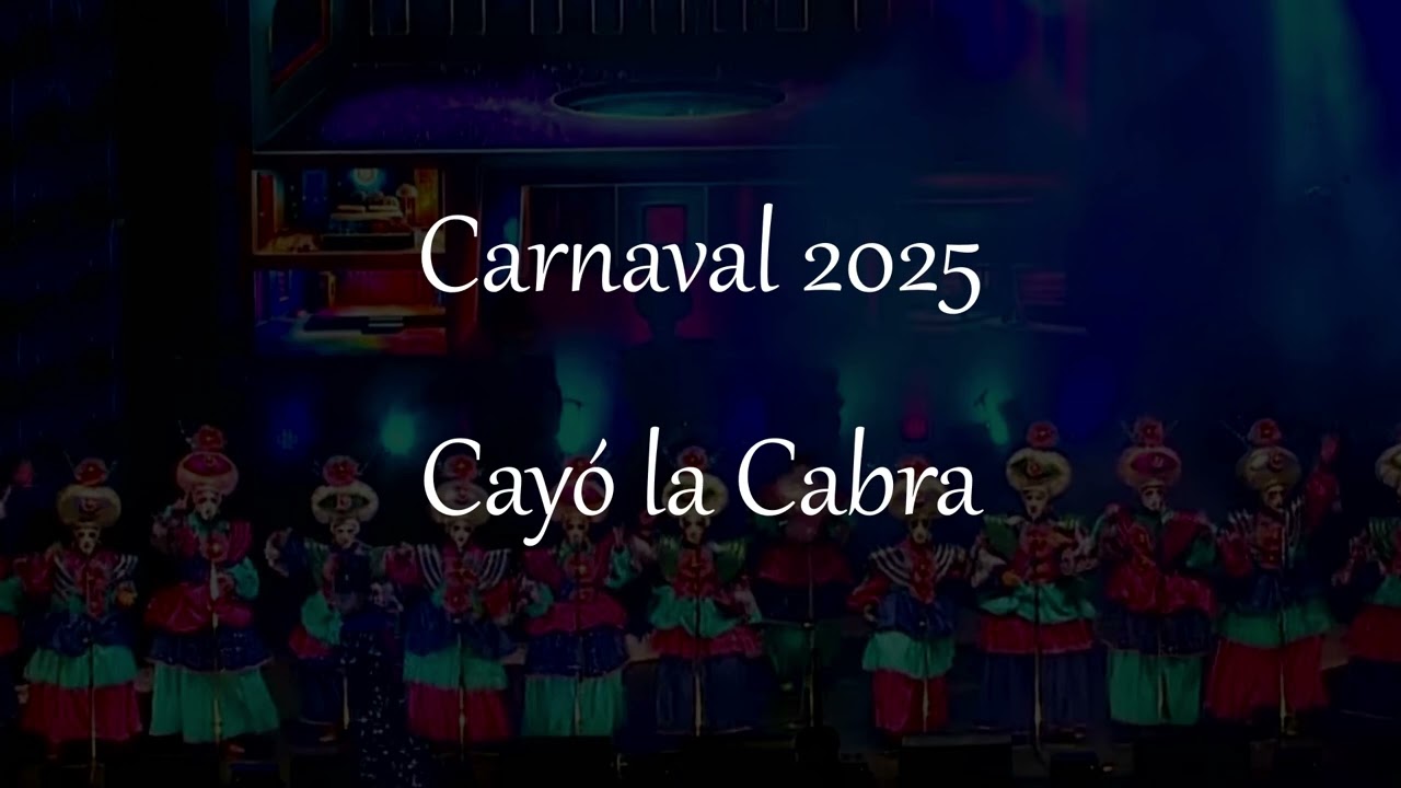 Cayó la Cabra 2025 - Canción final y despedida