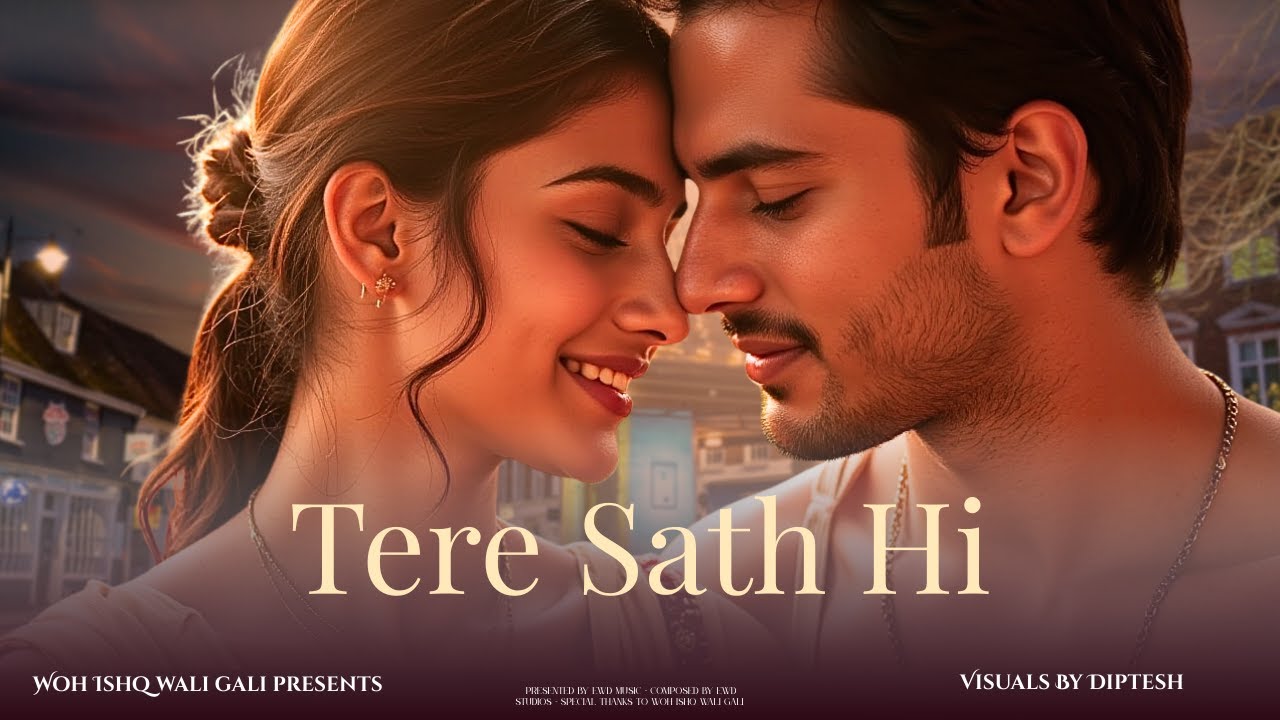 Tere Sath Hi 💖 | Heart Touching Romantic Song 2025 | New Hindi Love Song | Emotional Vibes