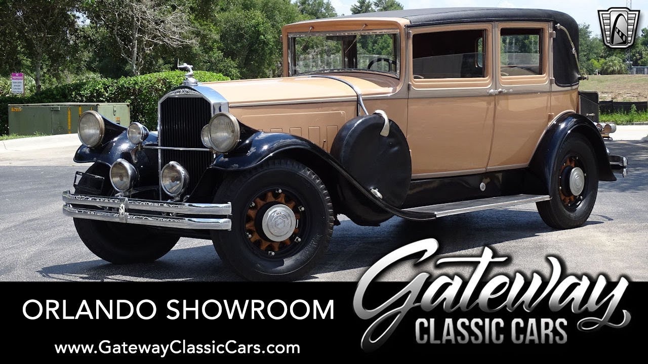 1930 Pierce Arrow Model B For Sale Gateway Classic Cars Orlando #1699