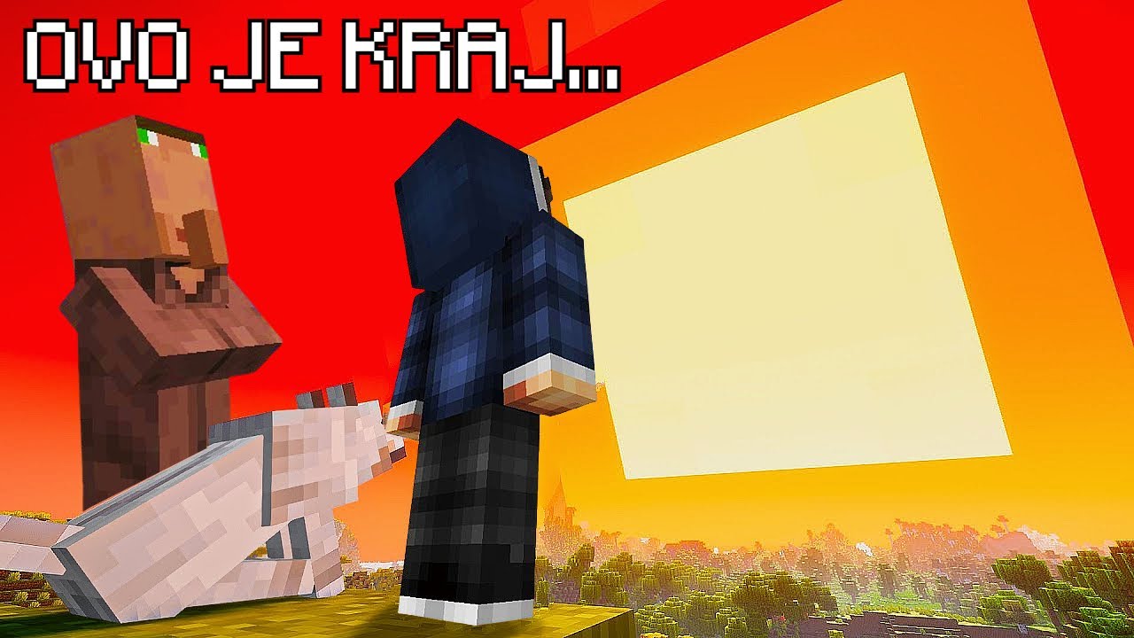 30 Dana Do Uništenja Sveta Od Sunca u Minecraftu...