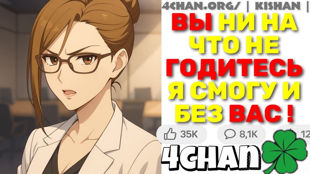 Феминистка Удалила Мужчин из Проекта, А Потом Пришлось Звонить Им в 2 Ночи | 4chan Истории