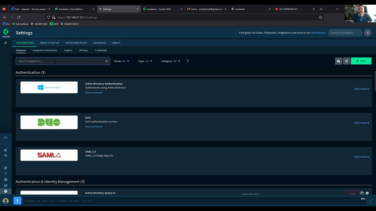 Cortex XSOAR  Demo