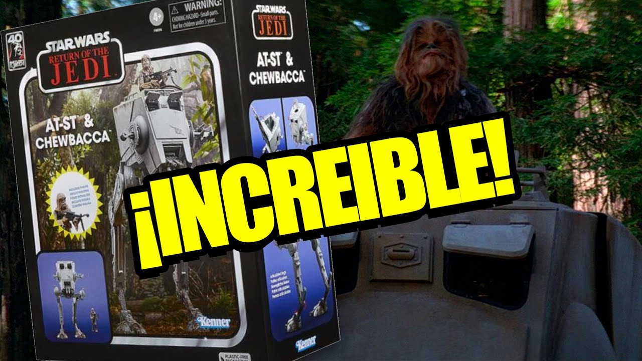 CHEWBACCA Y SU AT-ST ¡ESTA INCREIBLE!