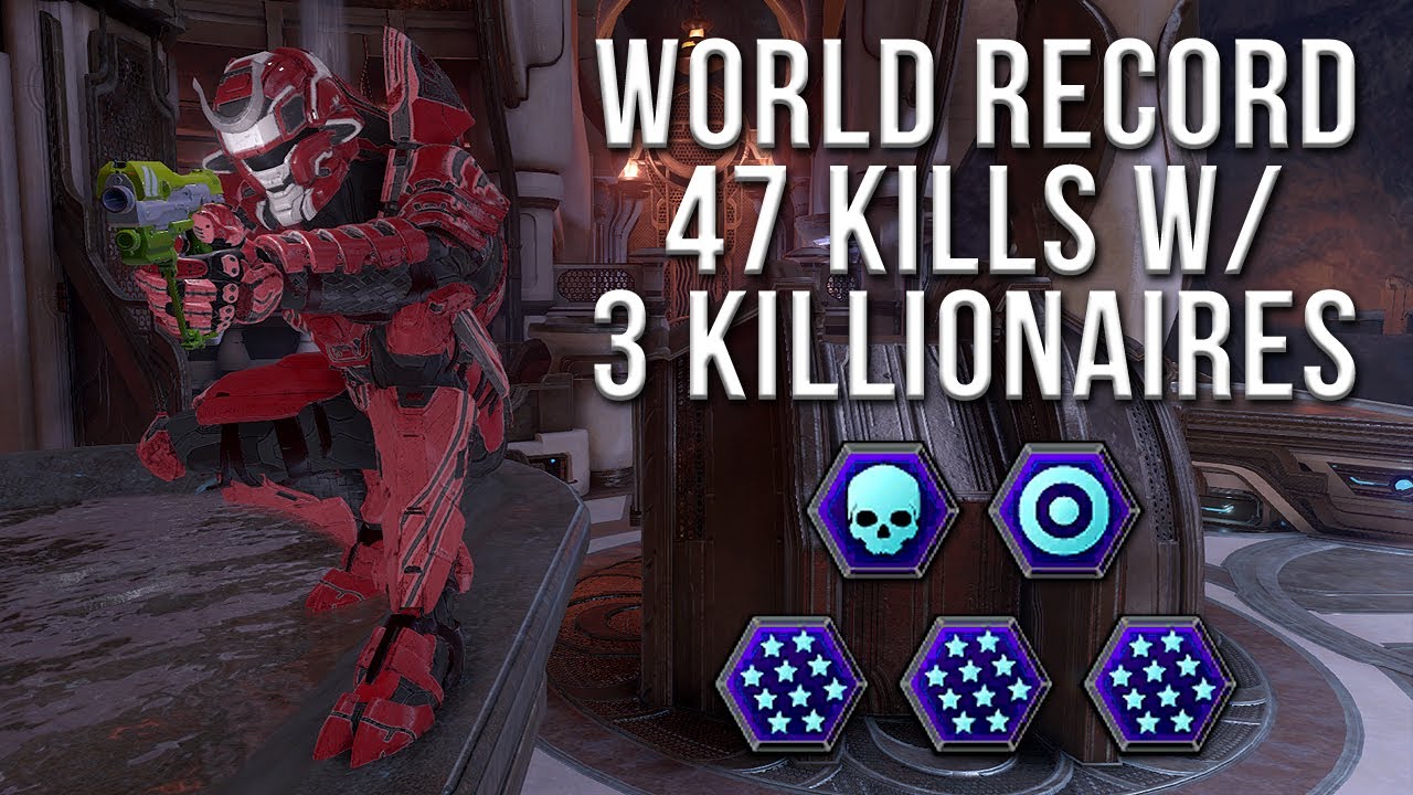 Online Dater - WORLD RECORD 47 kills w/ 3 Killionaires - Halo 5 SWAT Gameplay on Mercy