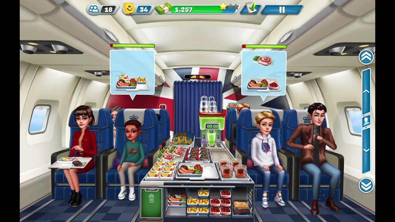 AIRPLANE CHEFS |🇬🇬 LONDON | LEVEL 35 ⭐️⭐️⭐️