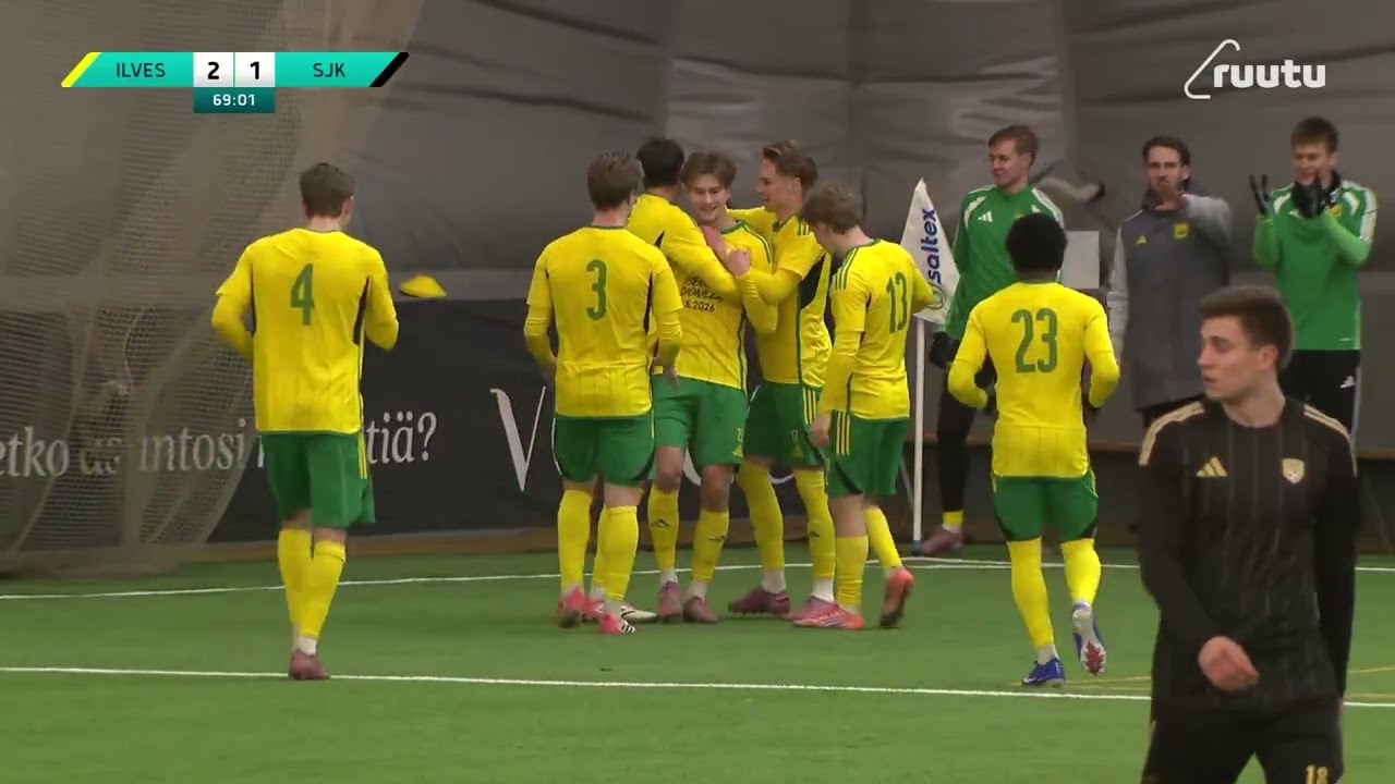OTTELUKOOSTE Liigacup Ilves – SJK 18.2.2026