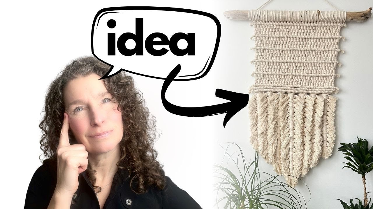 Where do these Macrame IDEAS come from???  An inside peek 👀