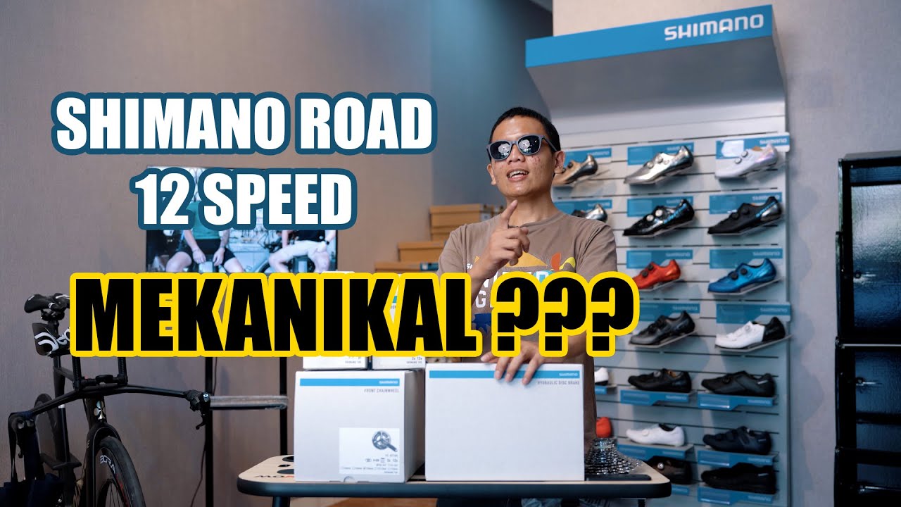 SHIMANO 105 12S MECHANICAL !!!! GROUPSET KELUARAN TERBARU DARI SHIMANO.... UNBOXING & HANDS ON