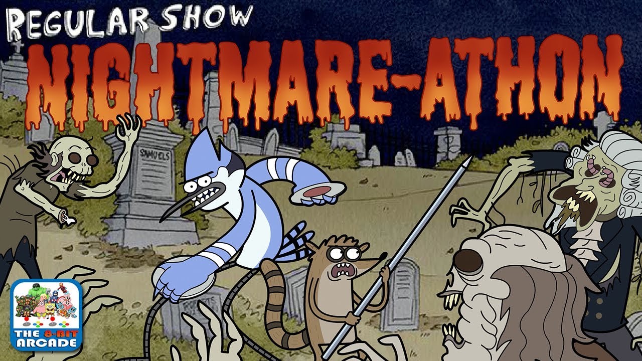 Regular Show: Nightmare-athon - Real Zombies at the Zombocalypse Screening (Cartoon Network Games)