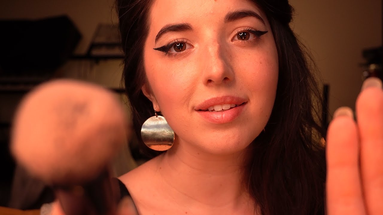 ASMR Friend Does Your Makeup Roleplay (4K/Personal Attention)