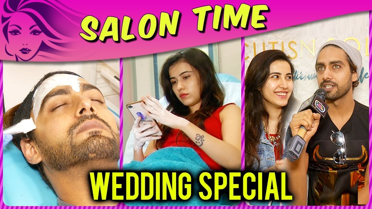 Sheena Bajaj & Rohit Purohit Glam Up For Their Wedding | Salon Time | Thapki Pyar Ki