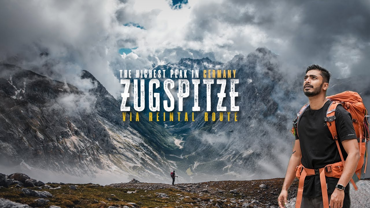 Zugspitze via Reintal | We climbed the highest mountain of Germany 2962M | June 2024 | 4K