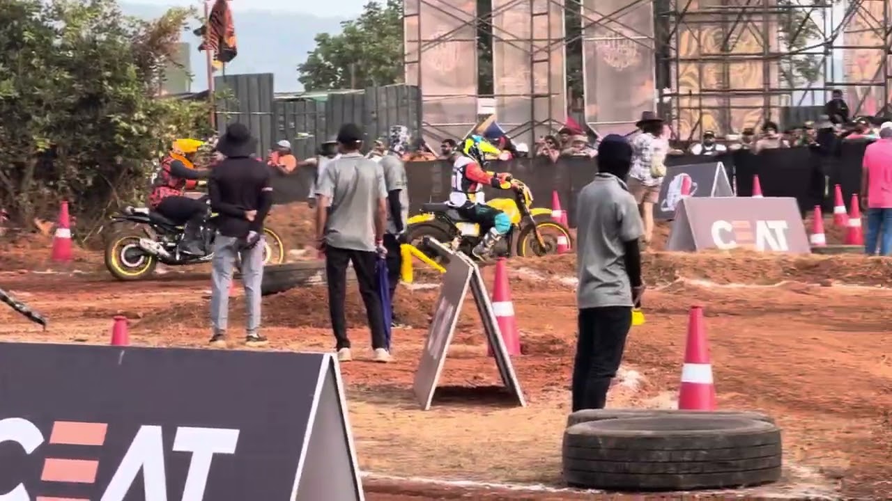 Dirt Races India Motoverse 2025 Hill Top Vagator Goa Royal Enfield Event 