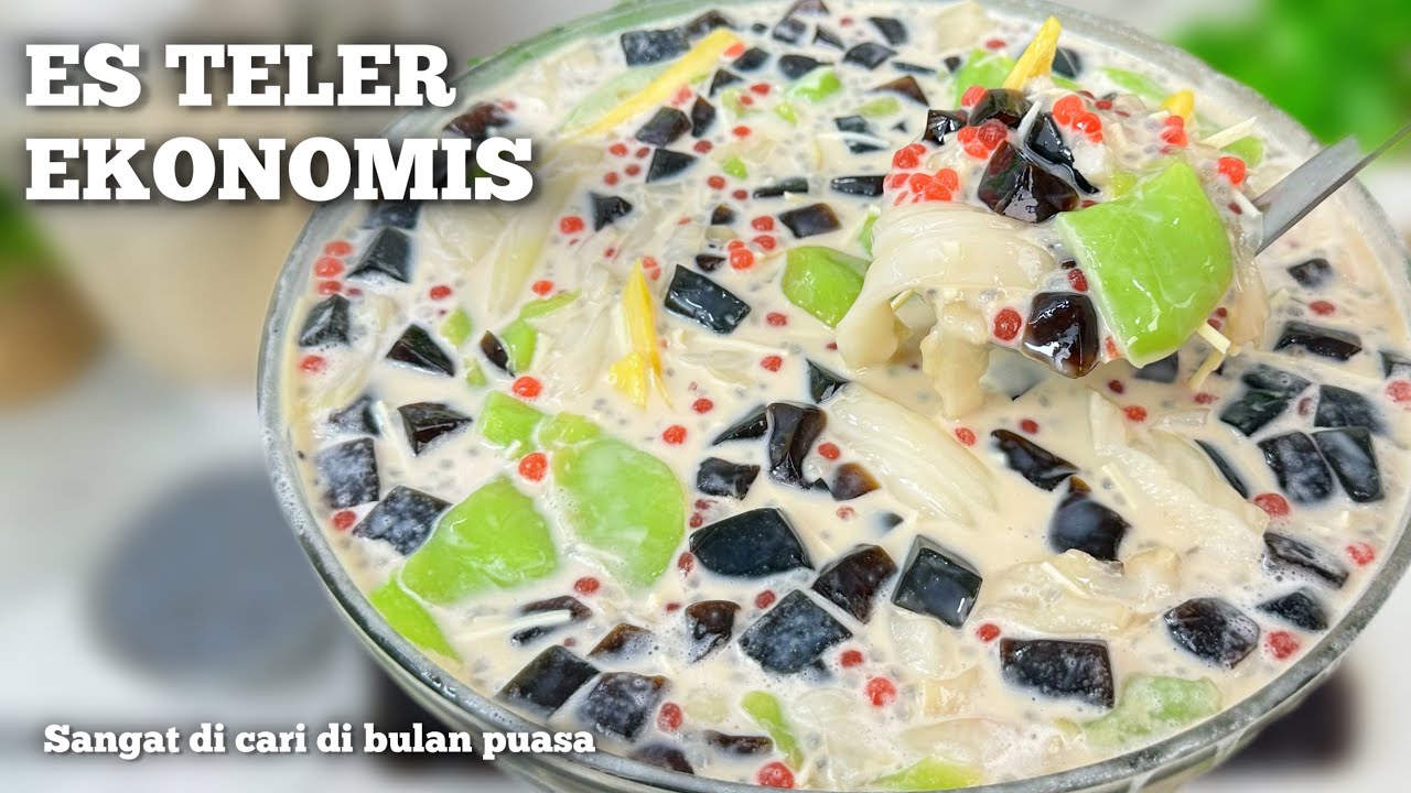 KEBELI PERUMAHAN KALO JUALAN ES  TELER PAKE RESEP INI !!
