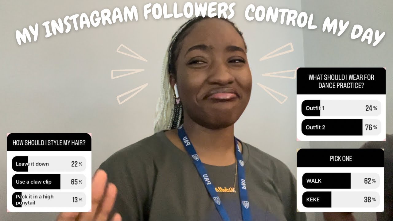 𝚞𝚗𝚒 𝚍𝚒𝚊𝚛𝚒𝚎𝚜: LETTING MY INSTAGRAM FOLLOWERS CONTROL MY DAY + HITTING 1k SUBSCRIBERS!!!