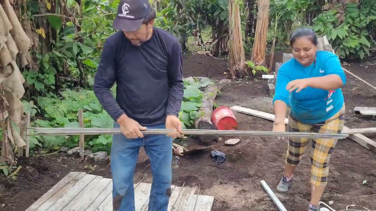 Pozo septico. Proyecto de Ayuda Social. Casa 6x4 🏡. Video 14