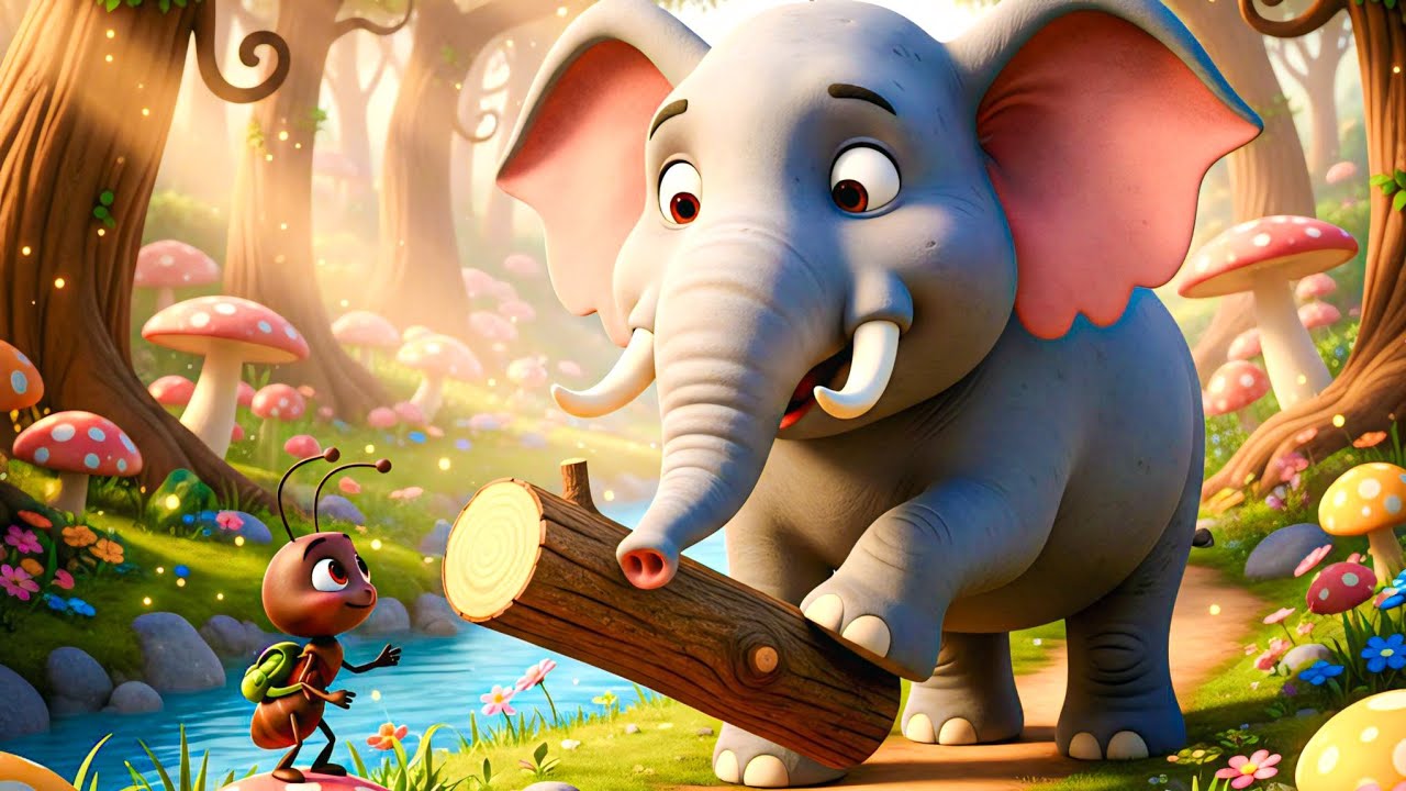 Hathi Aur Chiti Ki Kahani | Chhoti Chiti Ne Sikha Di Badi Seekh 🐘🐜 | Story For Kids