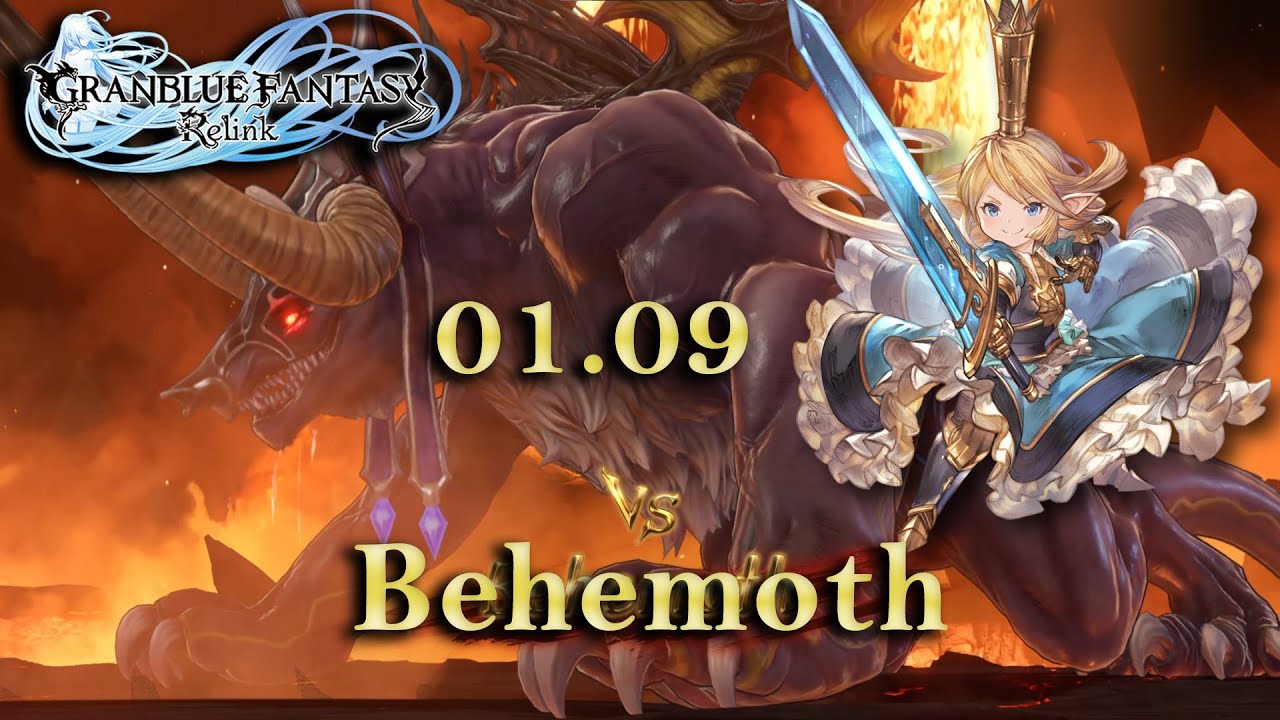 [Grand Blue Fantasy Relink] Behemoth (Super Charlotta Beyblade) 01.09 (online)