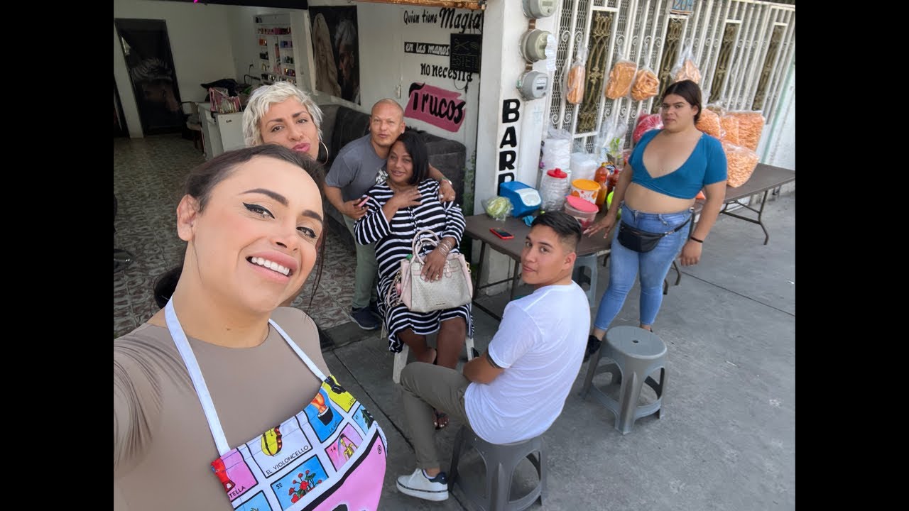 Mucha visita en los churros