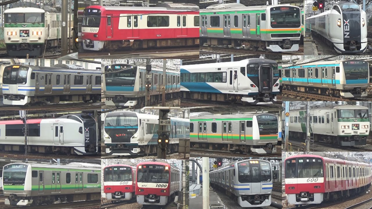【横浜駅ジョイント音!】JR東海道線･横須賀線･京浜東北線、京急本線 列車発着集 横浜駅ホーム品川方にて 2020.12.12