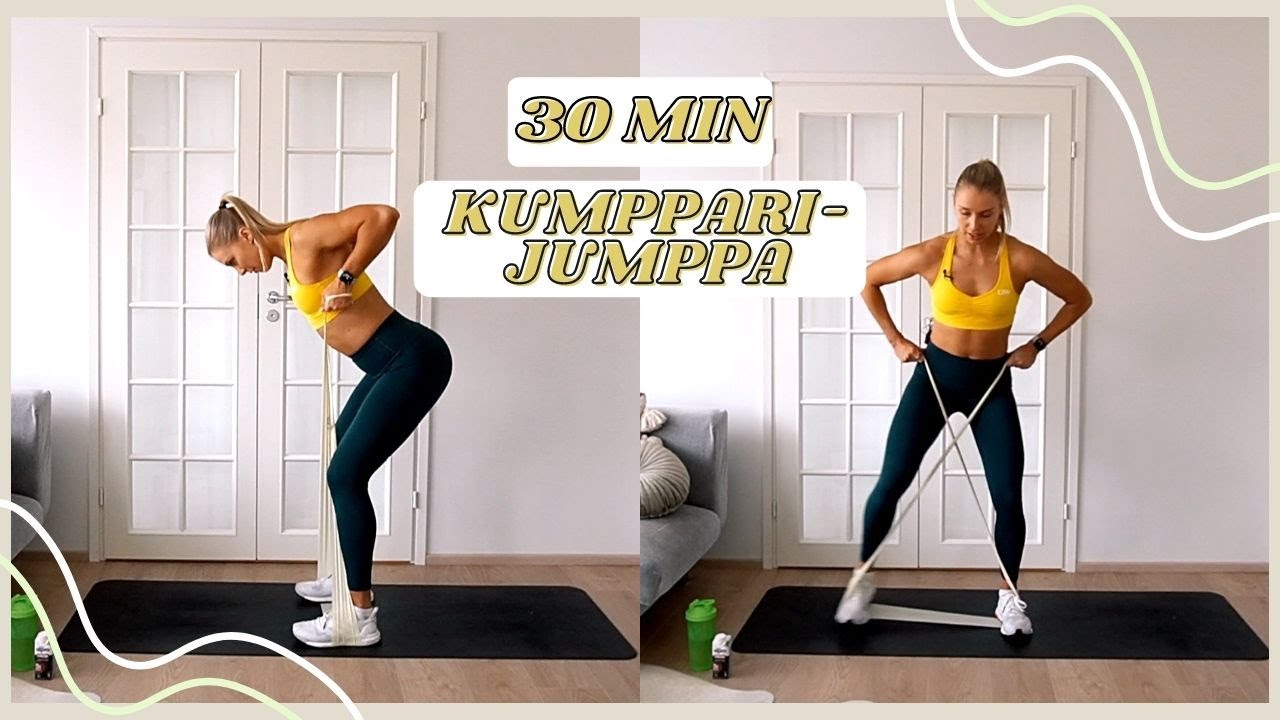 TREENAA MUN KANSSA: Koko kropan kumpparijumppa⚡️