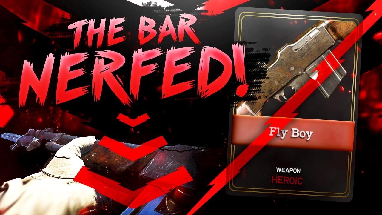 WW2 SnD - THE BAR NERFED! Kinda...