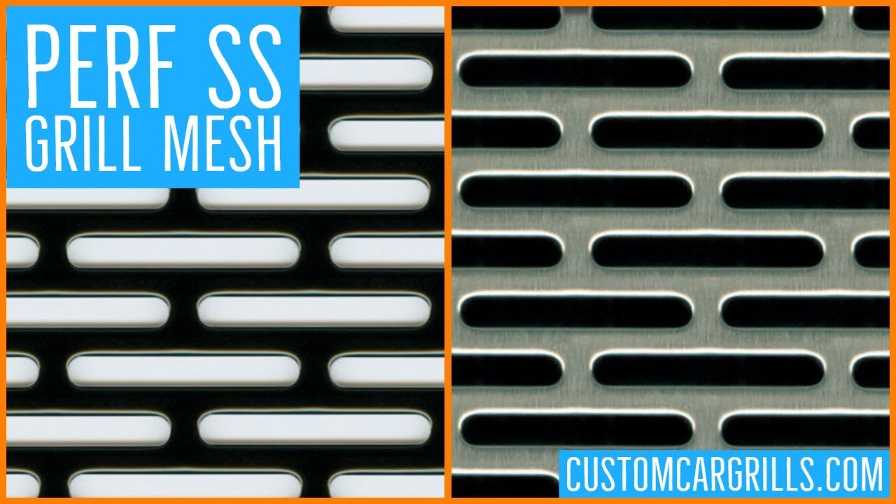 Perforated SS Universal Aluminum Grill Mesh - by customcargrills.com