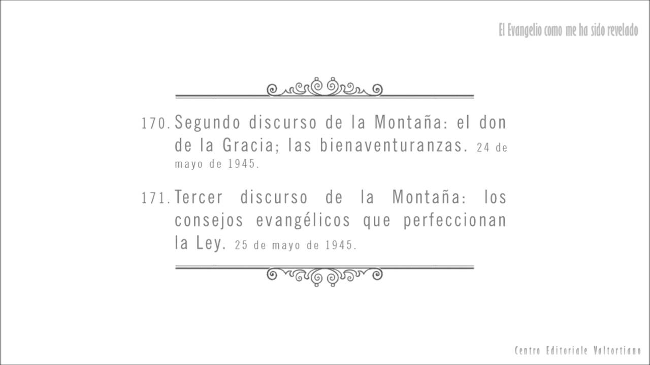 El Evangelio como me ha sido revelado: 170-171