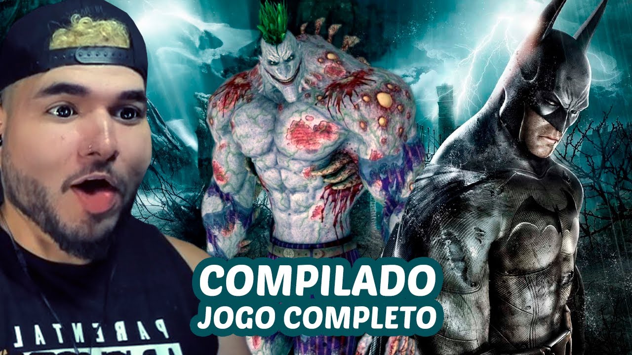 MARATONA BATMAN ARKHAM ASYLUM | Melhores Momentos da Gameplay