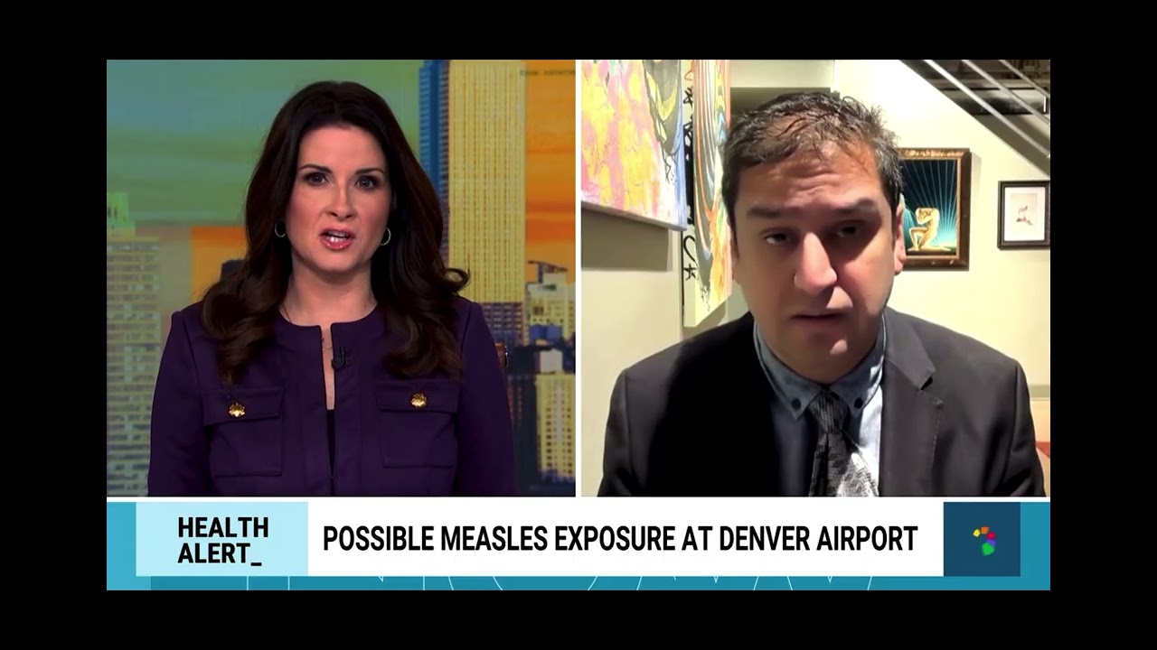 Measles outbreak and airport exposures