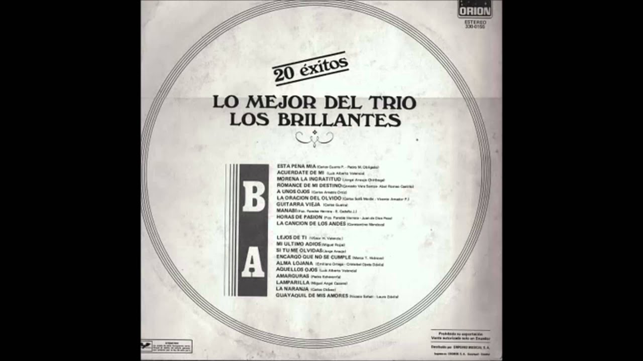 Los Brillantes - Encargo que no se cumple (Pasillo)