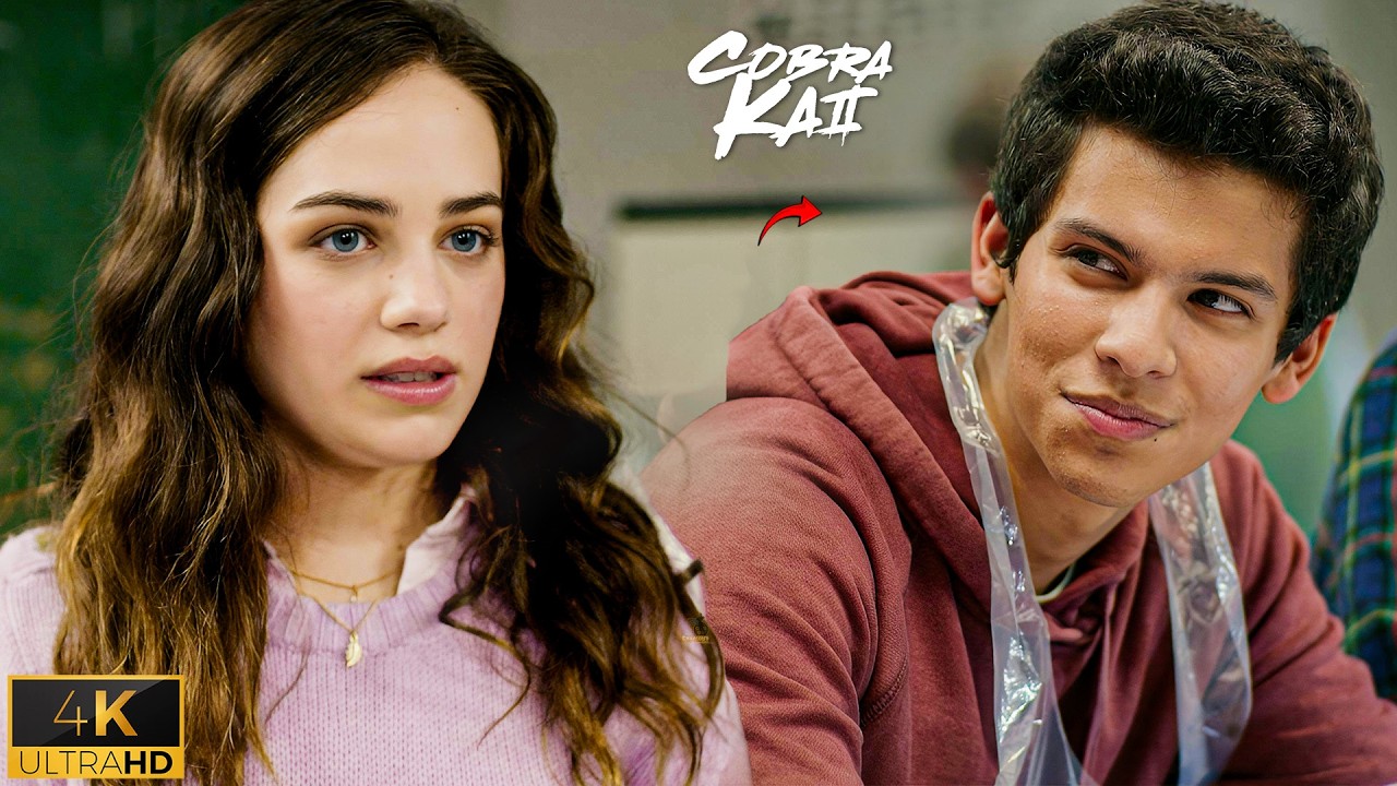 Момент из жизни Мигеля и Саманты в классе | Сцена из сериала &laquo;Кобра Кай&raquo; в формате 4K