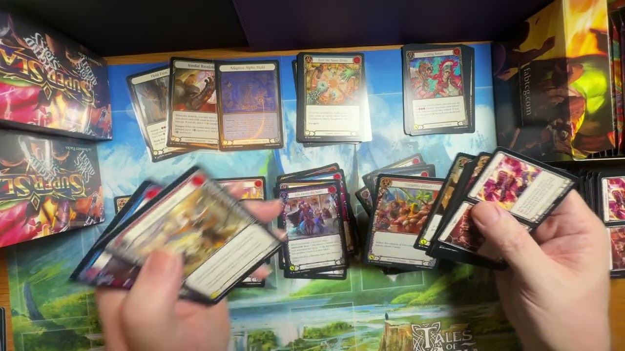 Распаковка бустерного кейса Flesh And Blood TCG Super Slam #10 #fleshandblood #tcg