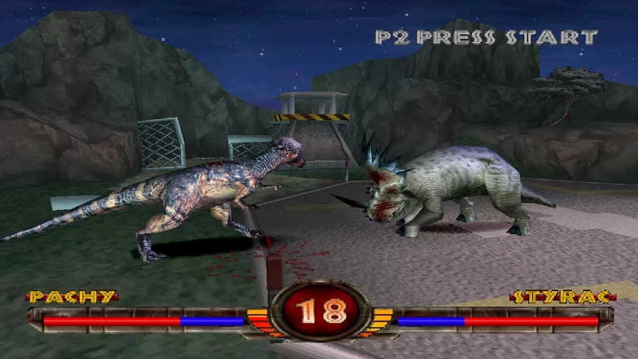 Warpath: Jurassic Park [PS1] - play as Pachy
