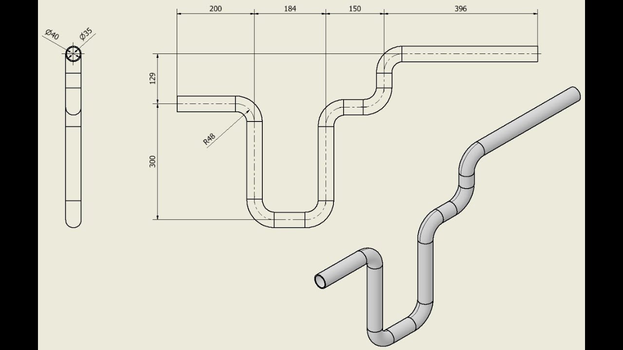 Autodesk Inventor 2022: Barrido