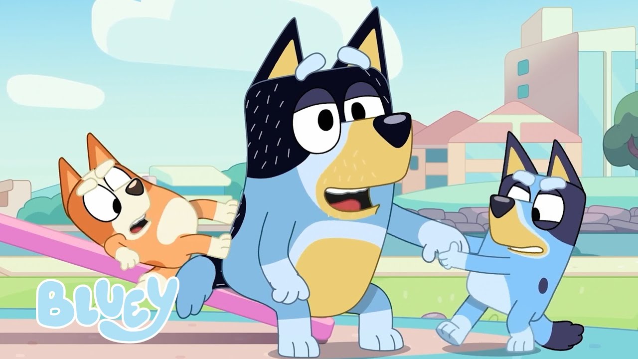 De bedste Bandit-&oslash;jeblikke!💙 | Bluey P&aring; Dansk