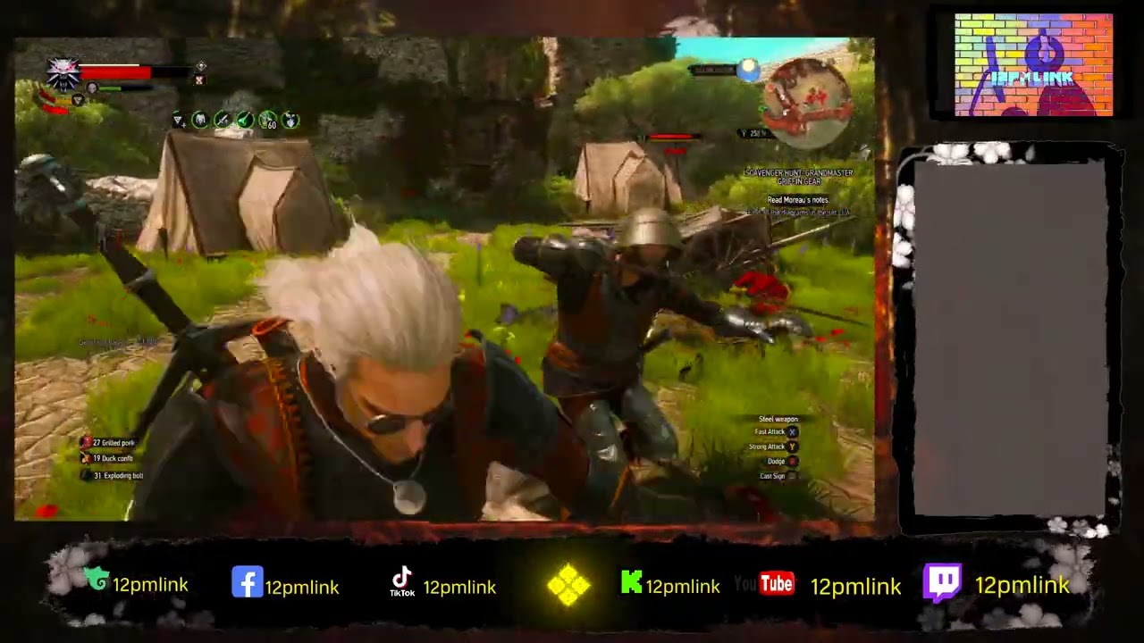 the witcher vs army of bandits part 2