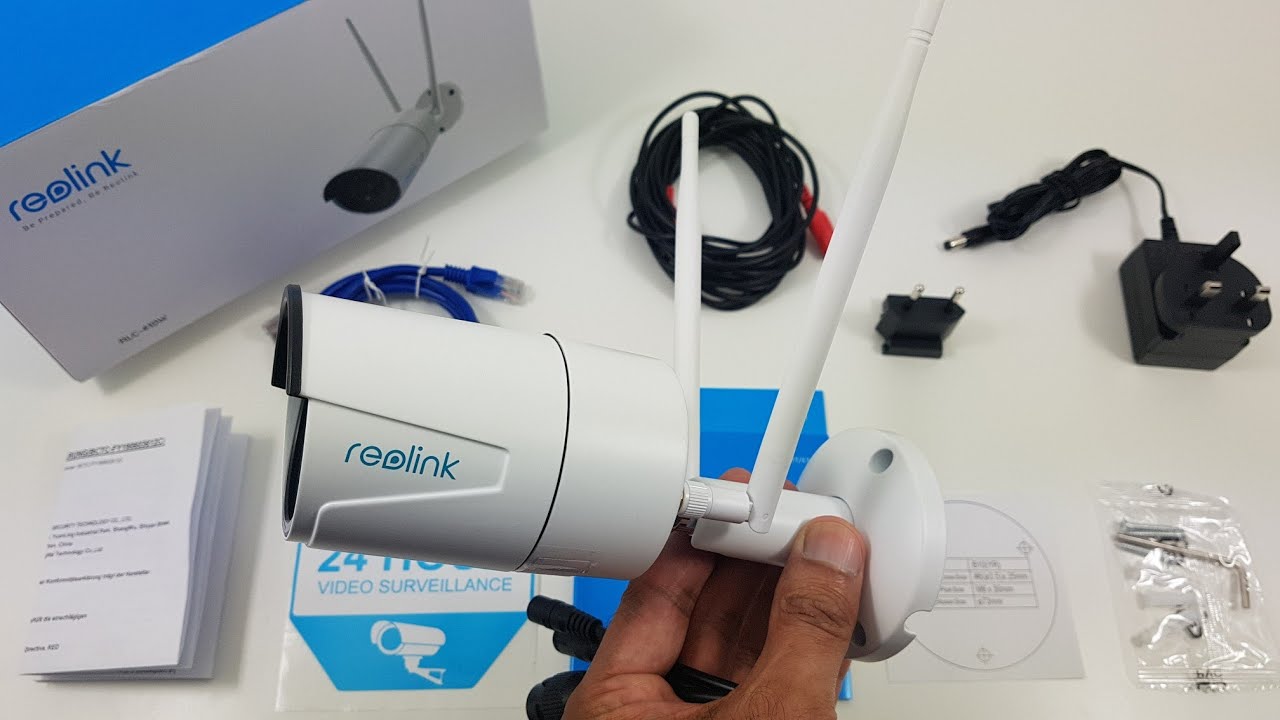 Reolink RLC-410W 4MP Super HD Unboxing and Setup