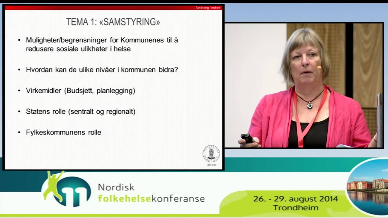 Lokalt folkehelsearbeid i Norge &ndash; helse i alt vi gj&oslash;r?