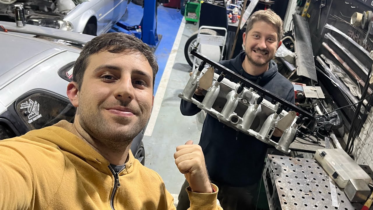 CONVIRTIENDO EL MULTIPLE DEL BMW E21 EN INYECCION ELECTRONICA!