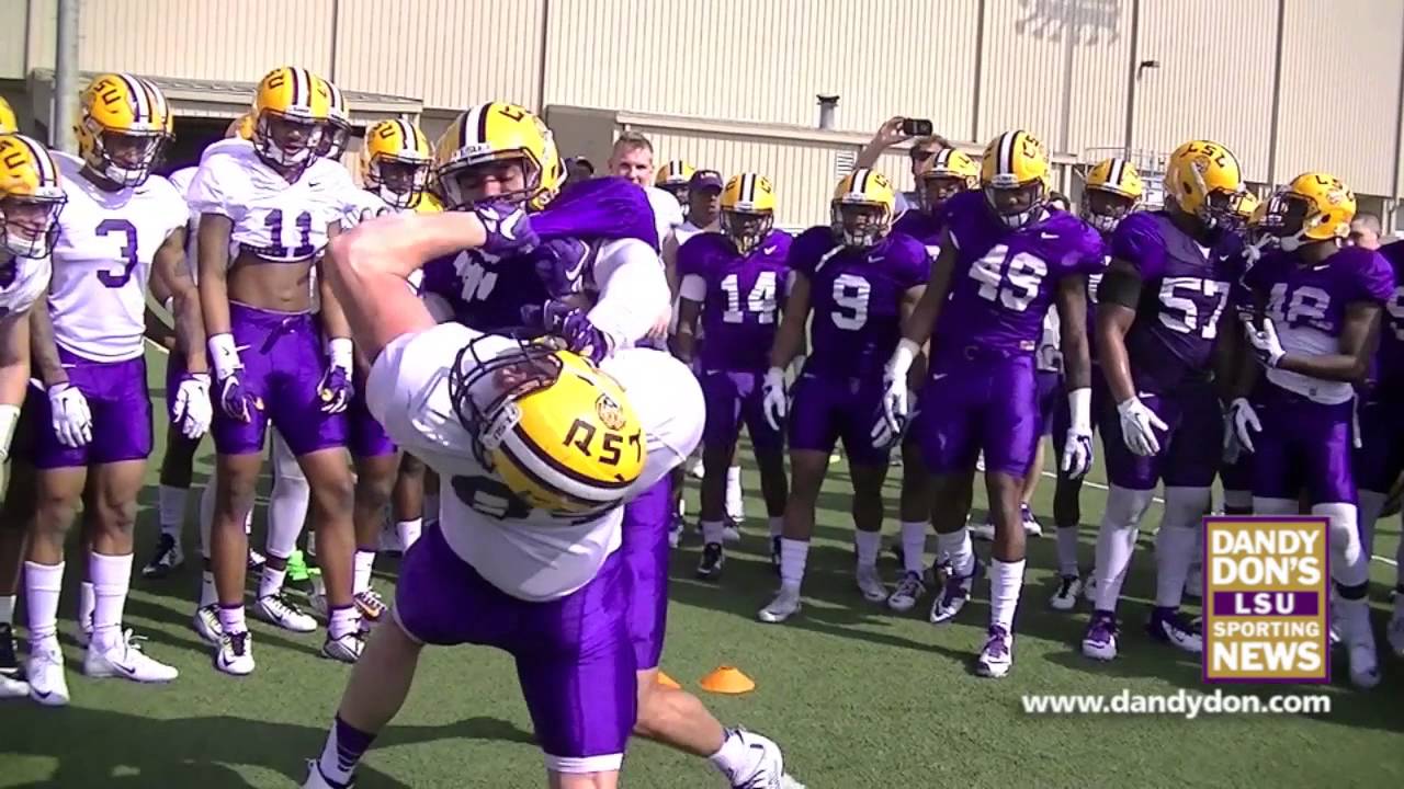 LSU Big Cat Drill - March 15, 2016